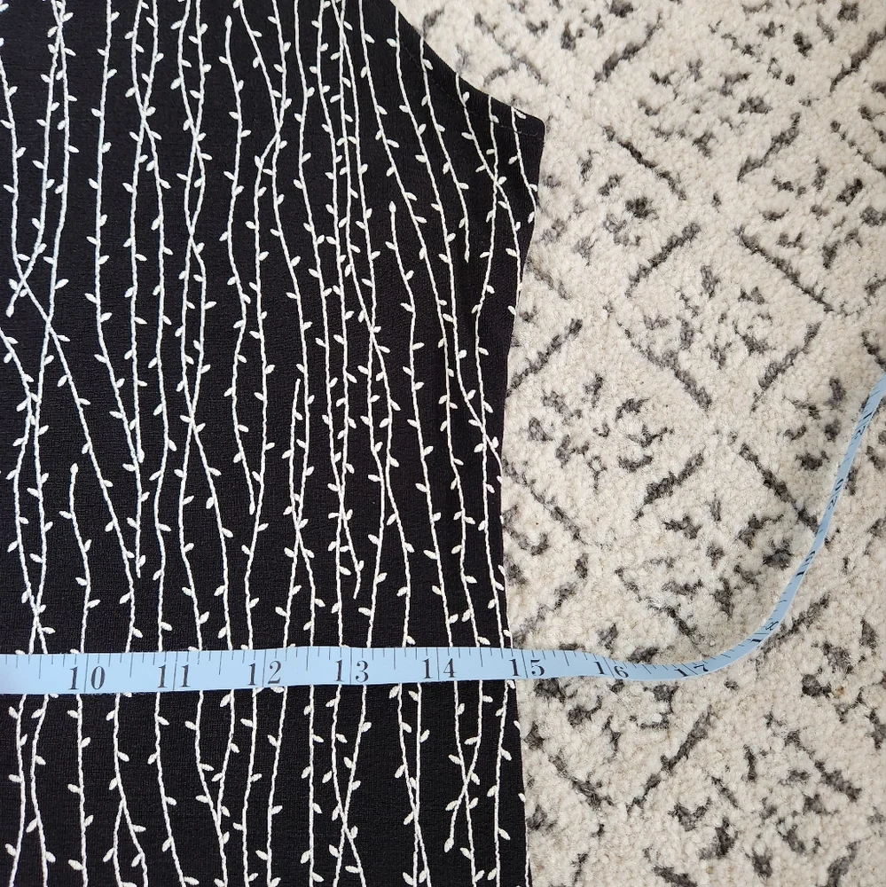 All That Jazz Vintage Mini Dress 90's Black White Slinky Sexy Goth Stretch S - Picture 8 of 13